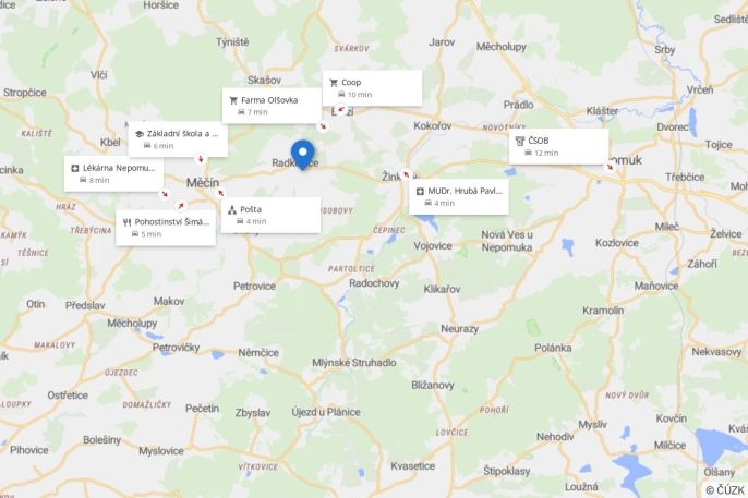 Prodej, Pozemek k bydlení, Měčín