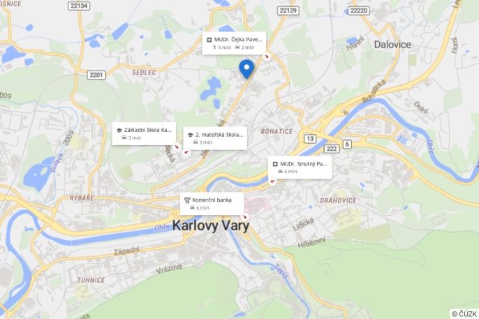 Prodej, Byt 4+1, Karlovy Vary