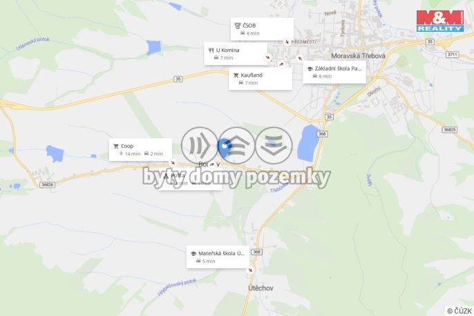 Prodej, Chata, Moravská Třebová