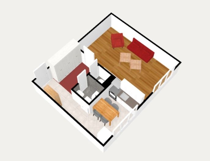 Prodej, Byt 1+1, Nová Role