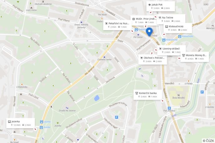 Pronájem, Byt 2+kk, Praha