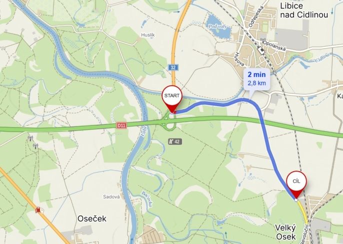 Pronájem, Obchodní objekt, Velký Osek