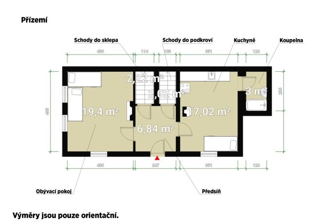 Prodej, Rodinný dům, Třeboc