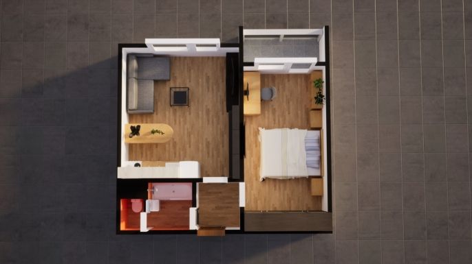 Prodej, Byt 2+kk, Liberec