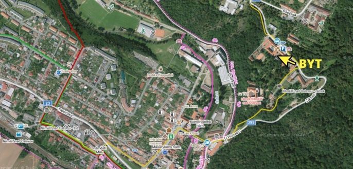 Pronájem, Byt 2+1, Náměšť nad Oslavou