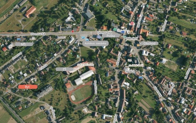 Prodej, Byt 2+kk, Velký Újezd