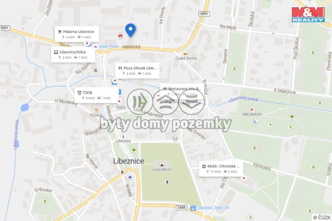 Pronájem, Byt 3+kk, Líbeznice