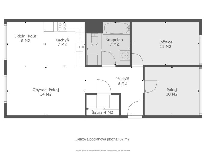 Prodej, Byt 3+kk, Průhonice