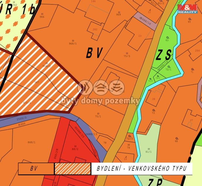 Prodej, Pozemek k bydlení, Horní Třešňovec