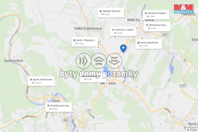 Prodej, Chata, Malé Svatoňovice