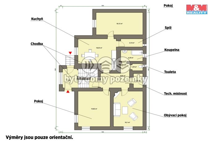 Prodej, Rodinný dům, Cheb