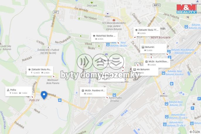 Prodej, Byt 3+kk, Bohumín