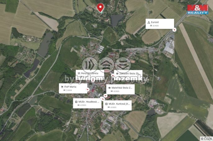 Prodej, Pozemek k bydlení, Zbraslavice