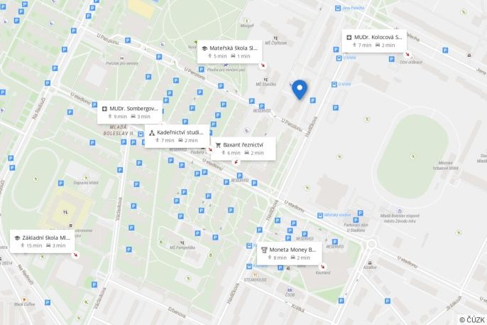 Pronájem, Byt 2+kk, Mladá Boleslav