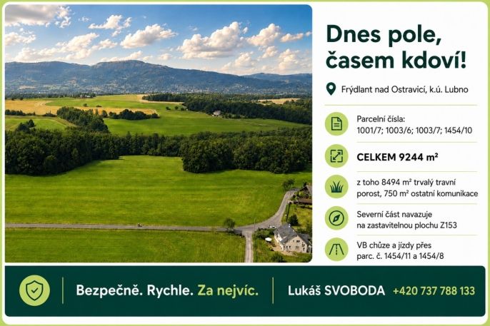 Prodej, Pole, Frýdlant nad Ostravicí