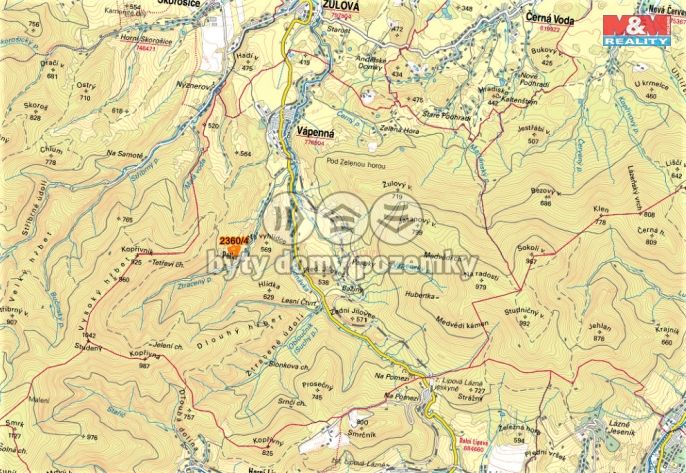 Prodej, Les, Vápenná