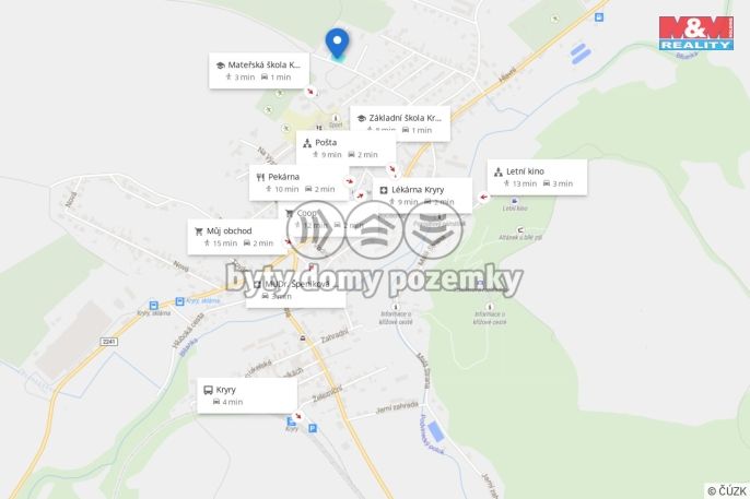 Prodej, Pozemek k bydlení, Kryry