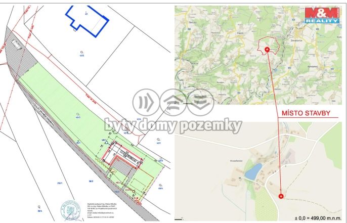 Prodej, Pozemek k bydlení, Zbraslavice