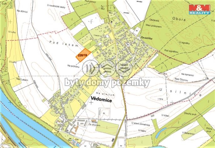 Prodej, Louka, Vědomice