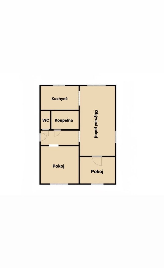 Prodej, Byt 3+1, Očihov