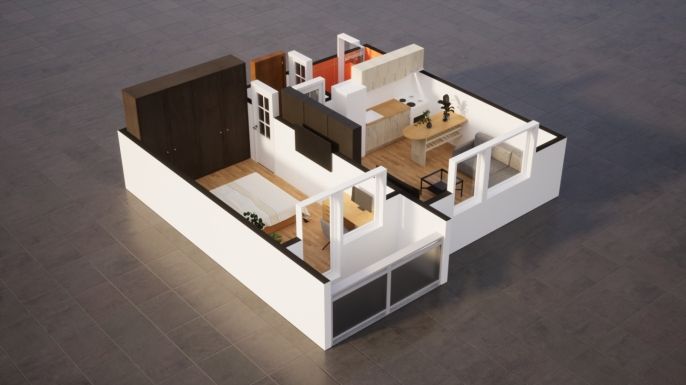 Prodej, Byt 2+kk, Liberec