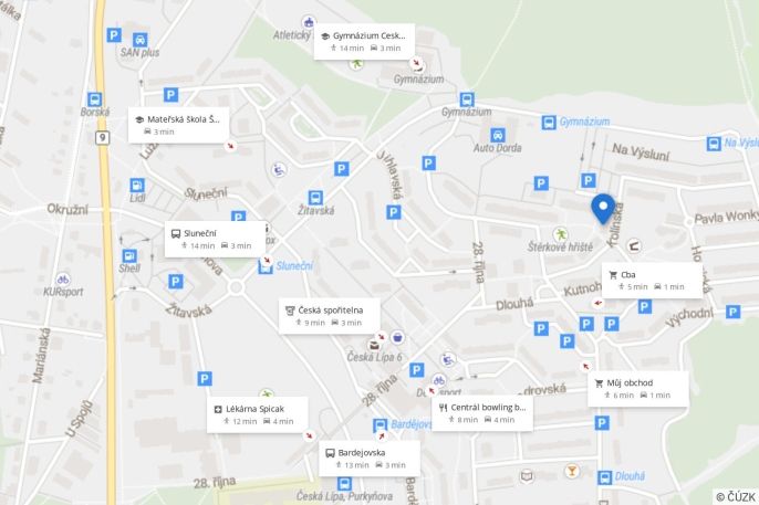 Pronájem, Byt 4+1, Česká Lípa
