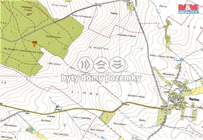 Prodej, Les, Račice