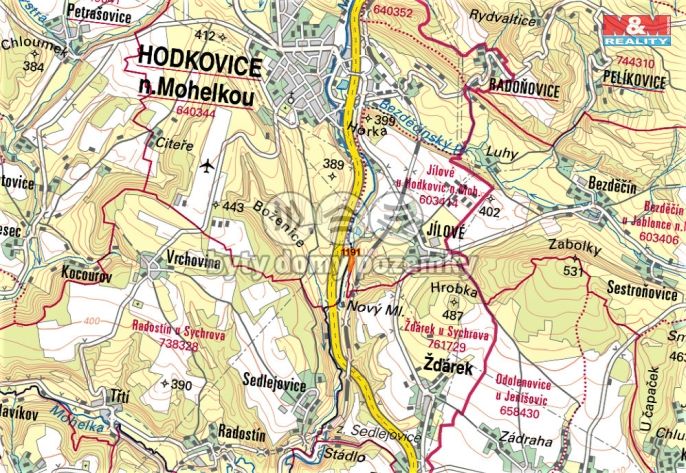 Prodej, Louka, Žďárek