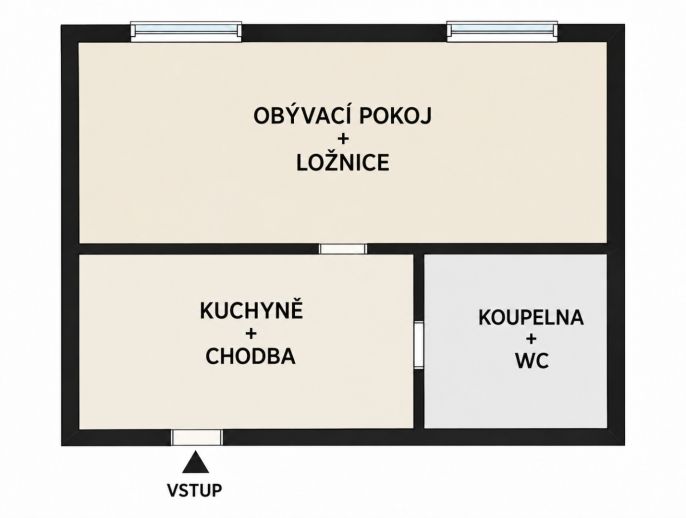 Prodej, Byt 1+1, Kojetín