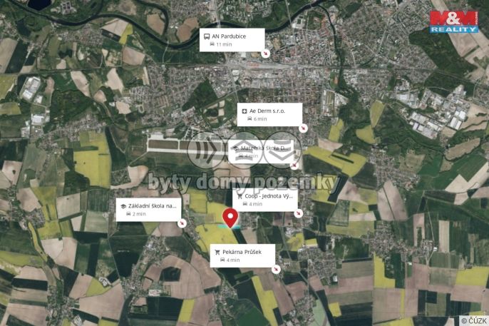 Prodej, Pozemek k bydlení, Staré Jesenčany