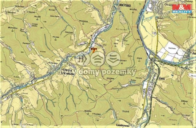 Prodej, Louka, Lhota u Vsetína