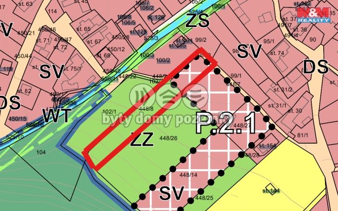 Prodej, Pozemek k bydlení, Brloh