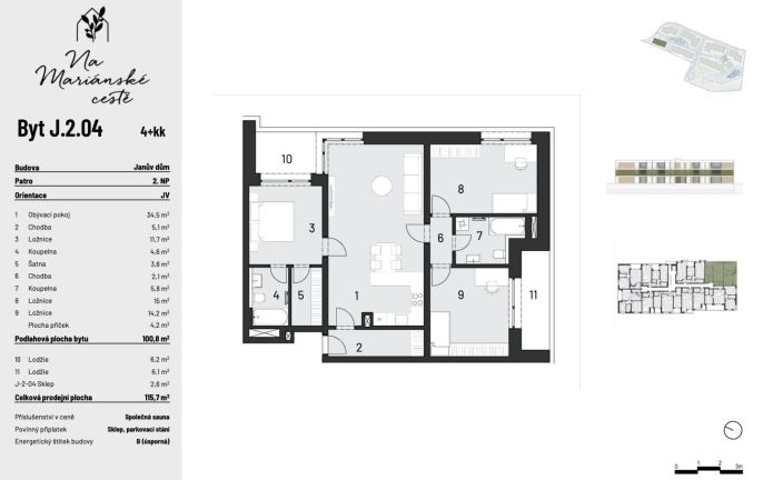 Prodej, Byt 4+kk, Brandýs nad Labem-Stará Boleslav