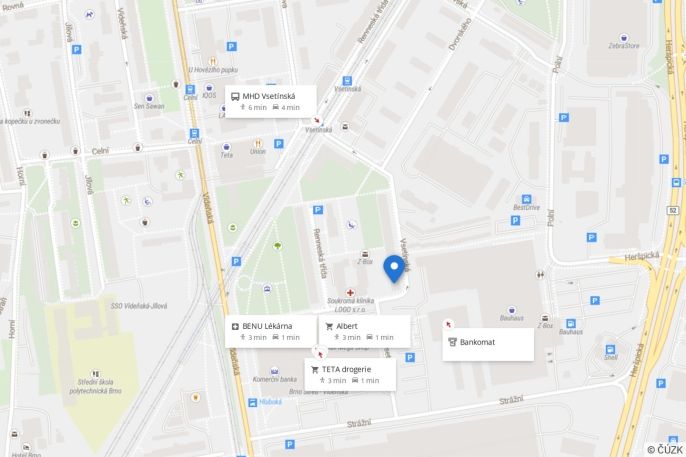 Prodej, Byt 2+1, Brno