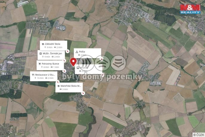 Prodej, Byt 2+kk, Mratín