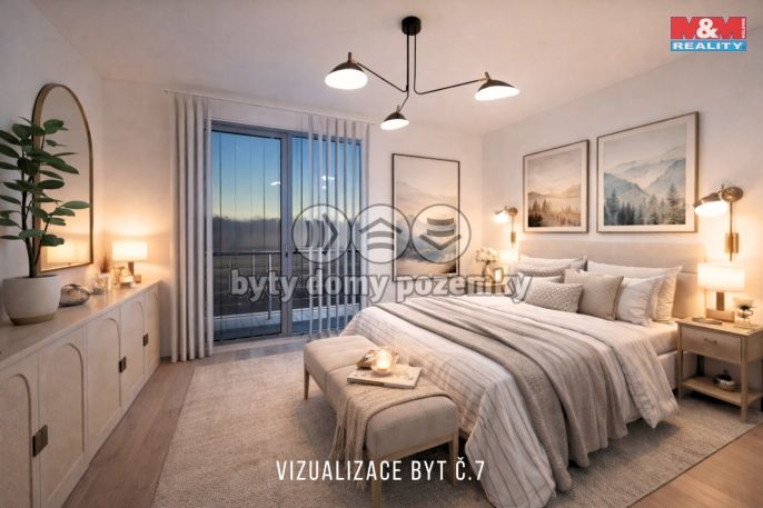 Prodej, Byt 2+kk, Žleby