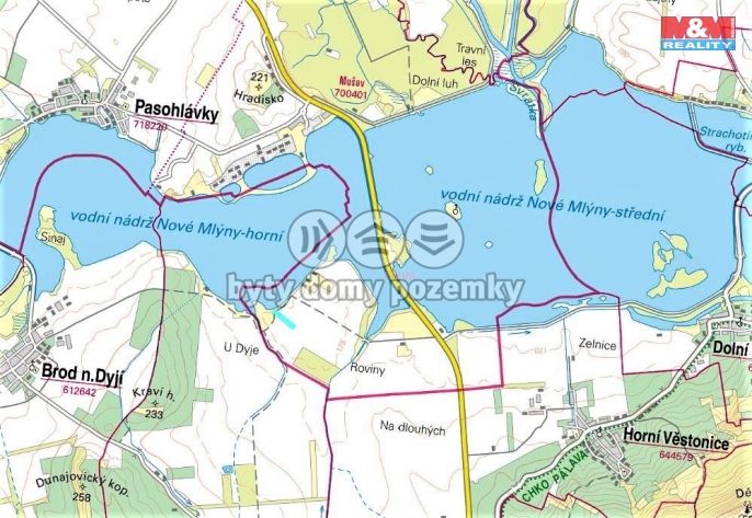 Prodej, Pole, Pasohlávky