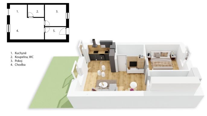 Prodej, Rodinný dům, Pečky