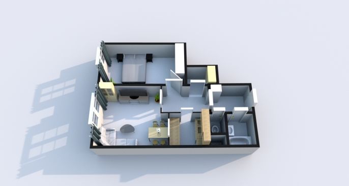 Prodej, Byt 2+1, Praha