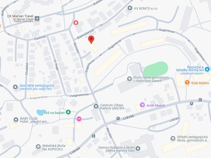 Pronájem, Byt 1+kk, Karlovy Vary