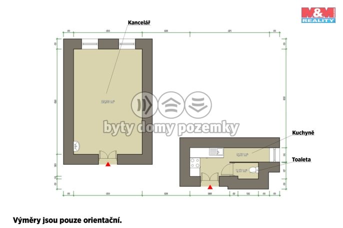 Pronájem, Kancelářský prostor, Kralovice