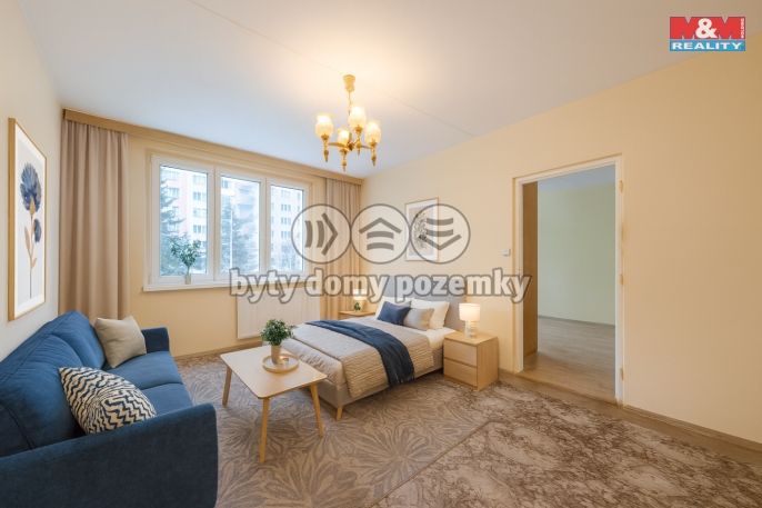 Pronájem, Byt 1+1, Chomutov