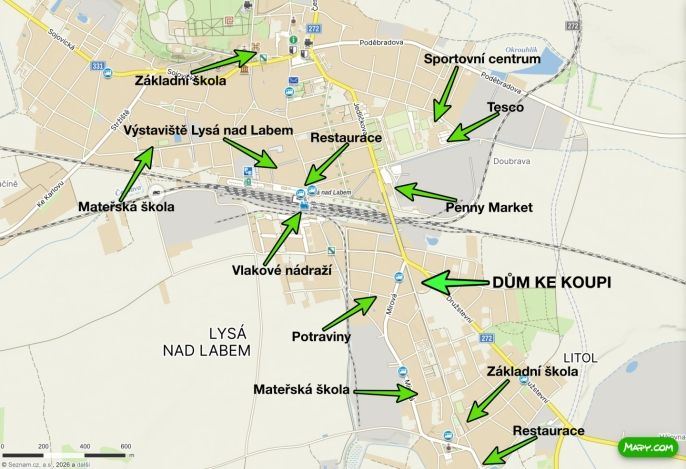 Prodej, Rodinný dům, Lysá nad Labem