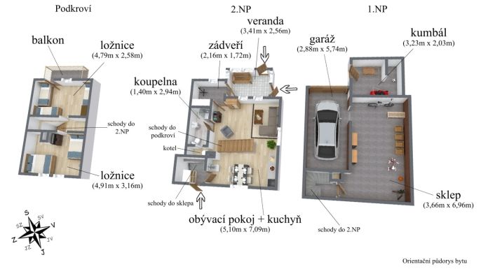 Prodej, Chata, Loučná pod Klínovcem