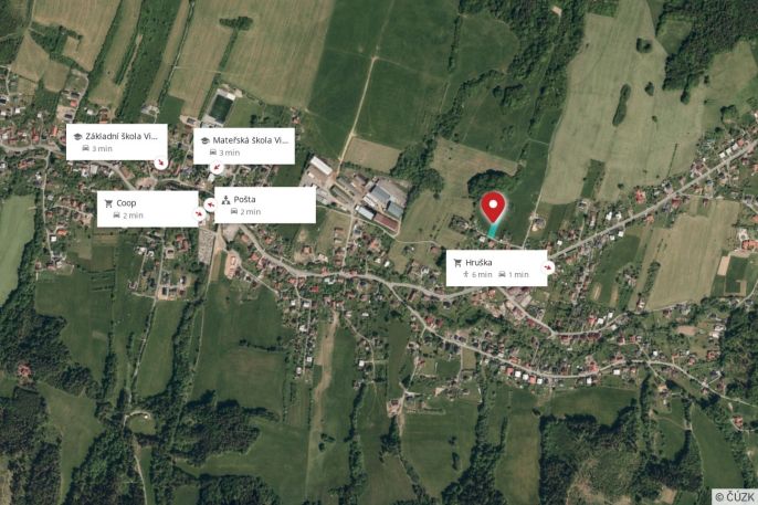 Prodej, Pozemek k bydlení, Vidče