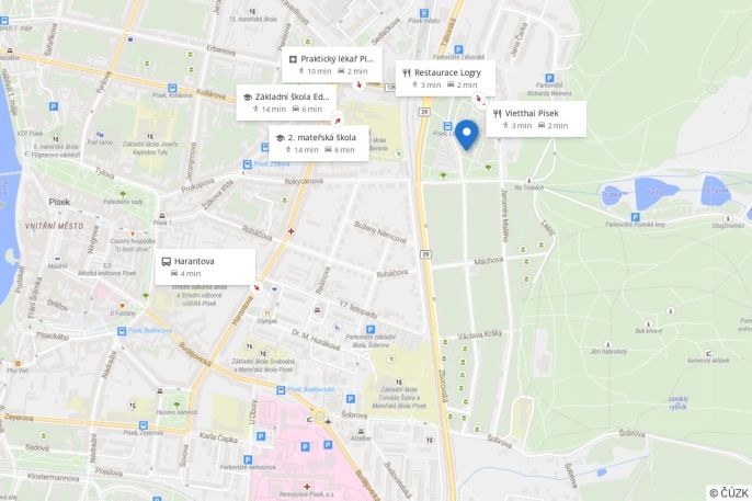 Prodej, Byt 3+1, Písek