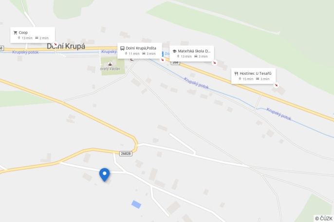 Prodej, Byt 2+1, Dolní Krupá