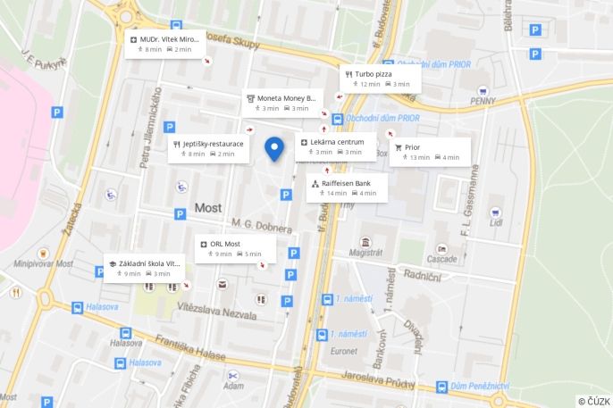 Prodej, Byt 3+1, Most