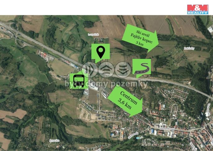 Prodej, Pozemek k bydlení, Velké Meziříčí