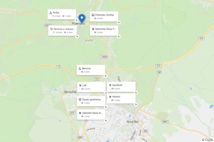 Prodej, Chalupa, Polevsko